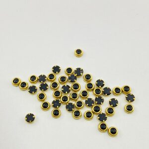 Olho de Gato 3mm Preto – 100 unidades