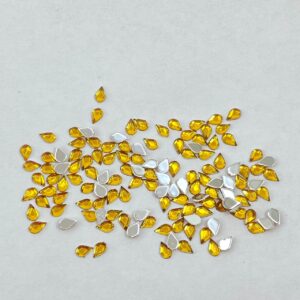 Mini Gota 2×3 Amarelo – 100 unidades