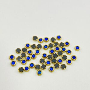 Olho de Gato 3mm Azul Bic – 100 unidades
