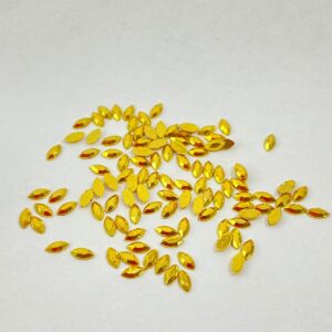 Mini Navete 2×4 Dourado – 100 unidades