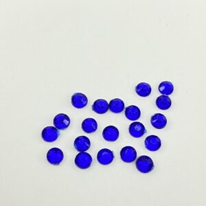 Stras 4mm Azul Bic – 100 unidades