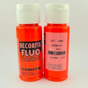 Decorfix Flúor 60ml – Vermelho