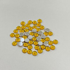 Pedra da Lua 4mm Amarelo – 50 unidades