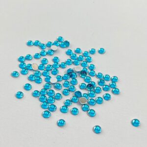 Pedra da Lua 3mm Azul Claro – 50 unidades