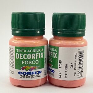 Tinta Fosco Decorfix 37ML – Rosa Chá
