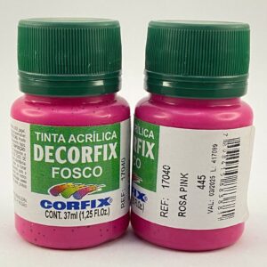 Tinta Fosco Decorfix 37ML – Rosa Pink