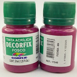 Tinta Fosco Decorfix 37ML – Fushsia