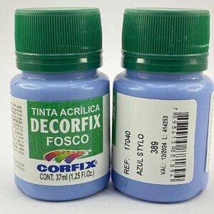 Tinta Fosco Decorfix 37ML – Azul Stylo
