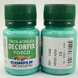 Tinta Fosco Decorfix 37ML – Verde água