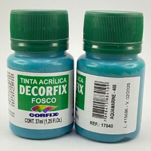 Tinta Fosco Decorfix 37ML – Aquamarine