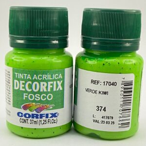 Tinta Fosco Decorfix 37ML – Verde Kiwi