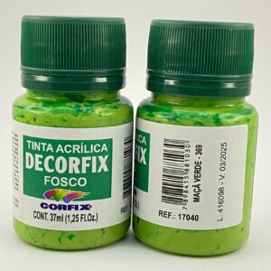 Tinta Fosco Decorfix 37ML – Maçã Verde