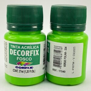 Tinta Fosco Decorfix 37ML – Verde Folha