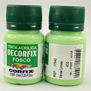 Tinta Fosco Decorfix 37ML – Verde Limão