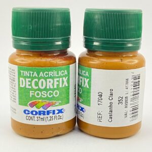 Tinta Fosco Decorfix 37ML – Castanho Claro