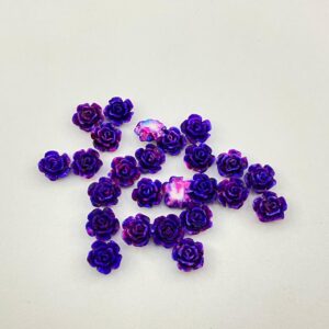 Rosa Masclada 6mm Violeta/Rosa