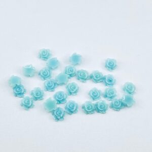 Rosa 3D 5mm Azul Claro – 50 unidades