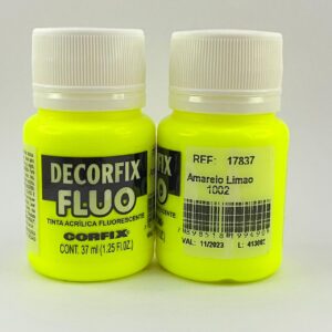 Decorfix fluo 37ml – Amarelo Limão