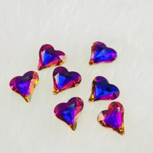 Coração para Foto 12x13mm Violeta – Unidade