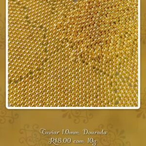 Caviar 1.0mm – Dourado