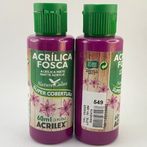 Tinta Acrílica Fosca 60ml – Magenta