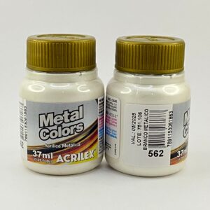 Metal Colors 37ml – Branco Metálico