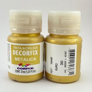 Tinta Metálica Corfix 37ML – Ouro