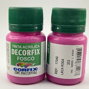 Tinta Fosco Decorfix 37ML – Laca Rosa