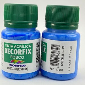 Tinta Fosco Decorfix 37ML – Azul Celeste
