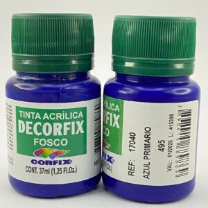 Tinta Fosco Decorfix 37ML – Azul Primario