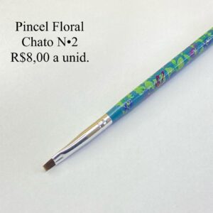Pincel Floral Chato n.2