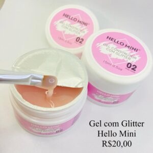 Gel com Glitter